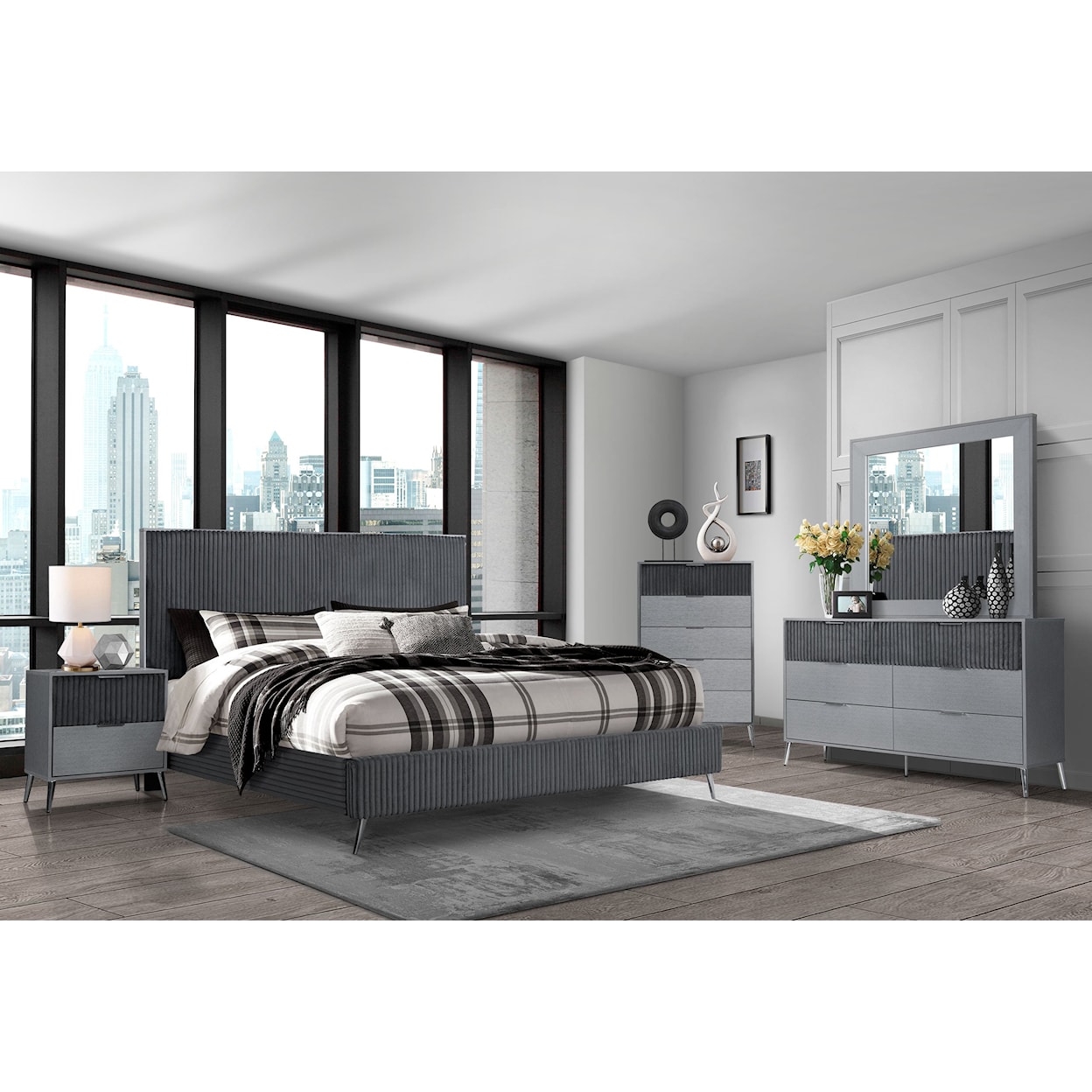 Global Furniture Enzo Full Bed