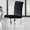 Global Furniture 858 Black Dining Chair Set of 2