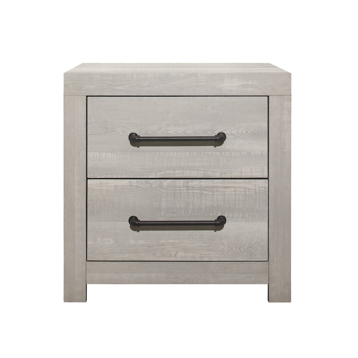 Global Furniture LINWOOD White Nightstand