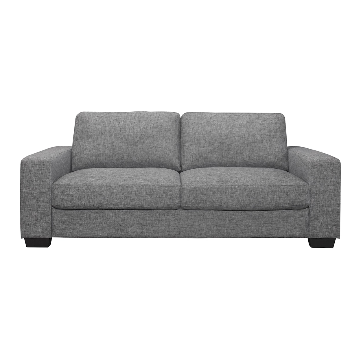 Global Furniture U801 Sofa Dark Grey Fabric