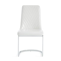 Global Furniture USA White Dining Chair