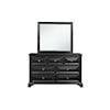 Global Furniture Carter KG BD, DRESSER , MIRROR, NGHTSTD