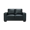 Global Furniture U801 Loveseat Black Pvc