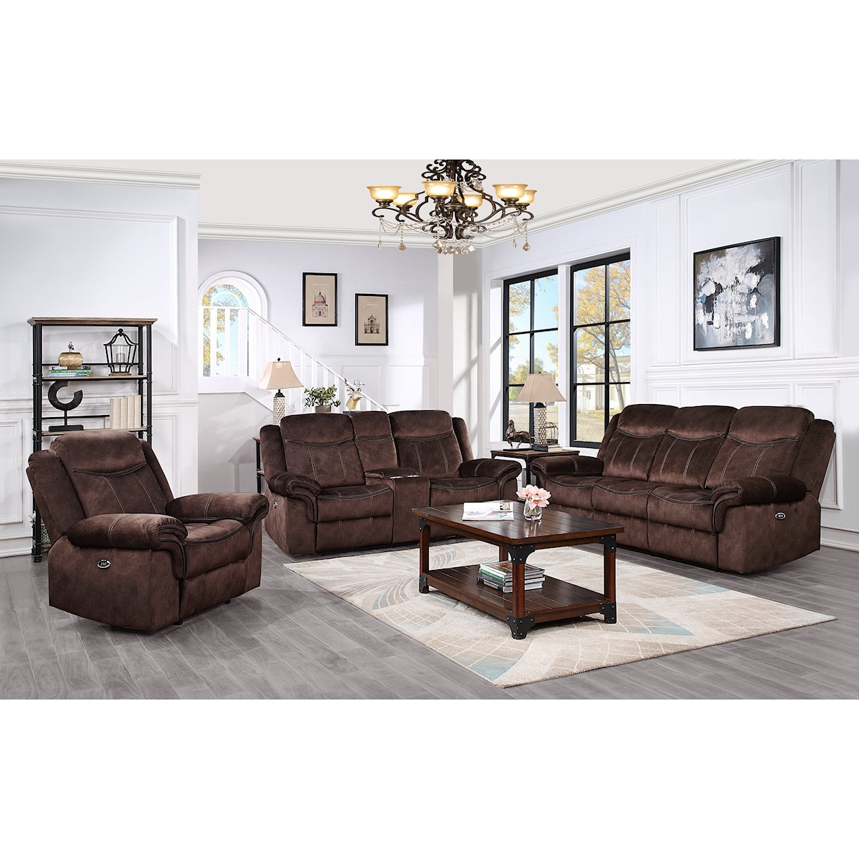 Global Furniture U2200 Reclining Sofa