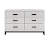 Global Furniture Kate 6-Drawer Dresser