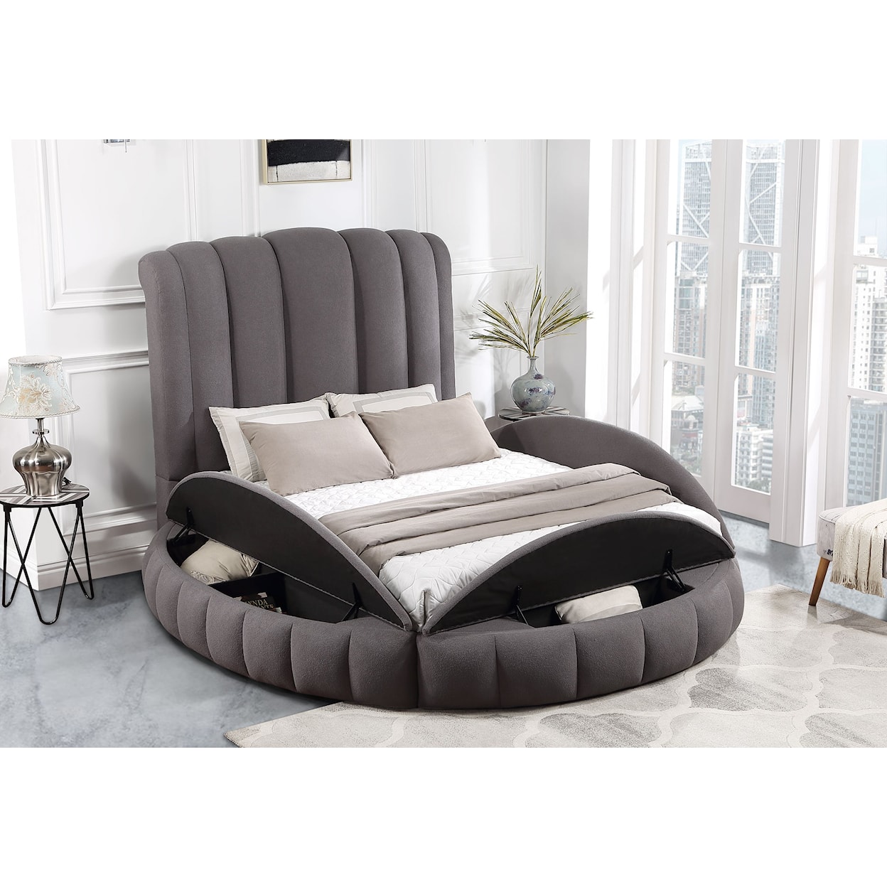 Global Furniture Snow Queen Bed