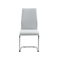 White Dining Chair Set of 2