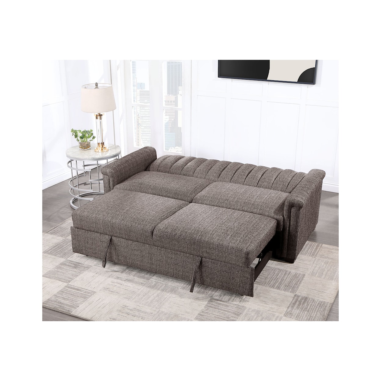 Global Furniture U0201 PULL OUT SOFA BD