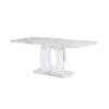 Global Furniture D894DT+D1067DC-BL Dining Table Set