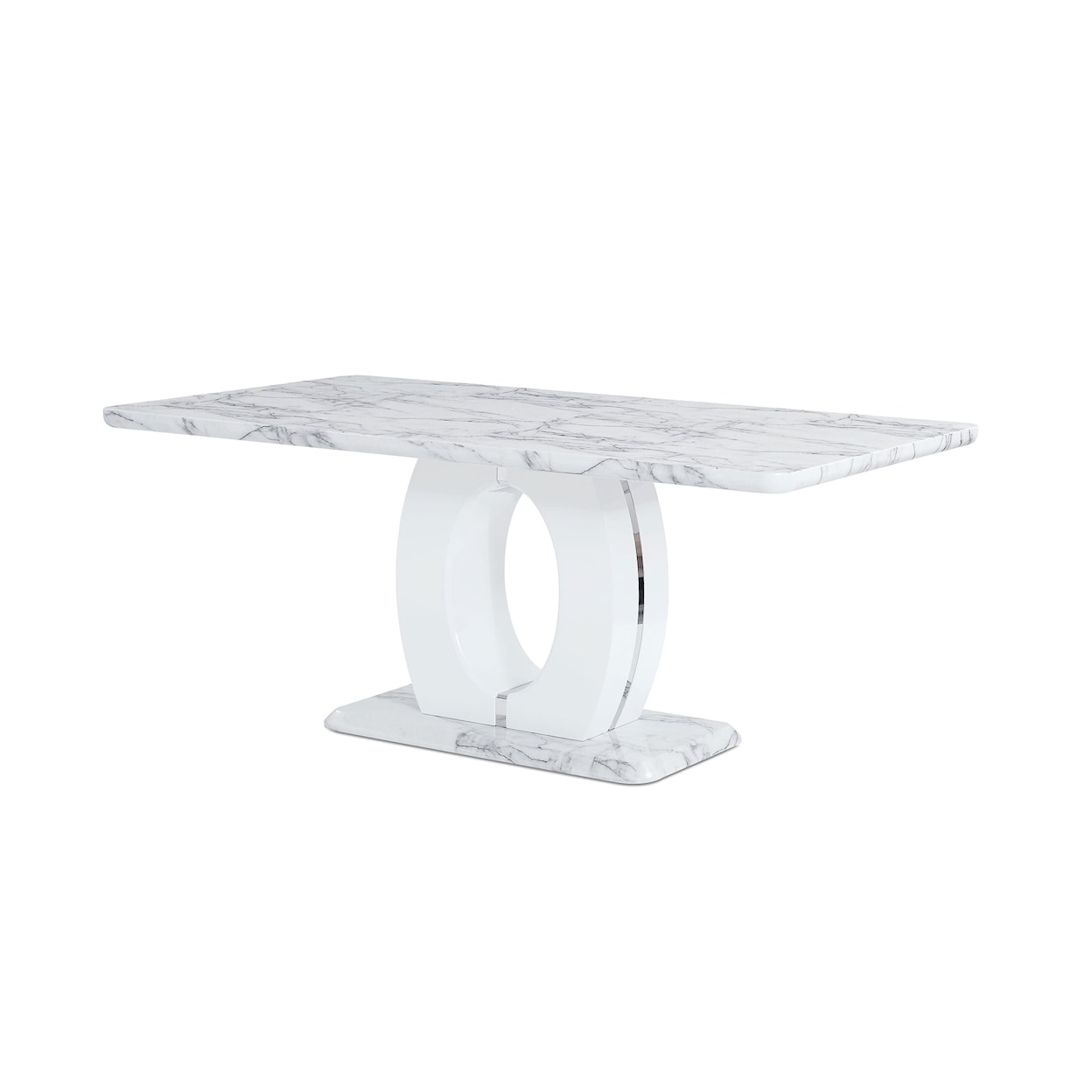 Global Furniture D894DT+D1067DC-BL Dining Table Set