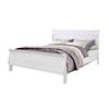 Global Furniture Charlie White King Bed