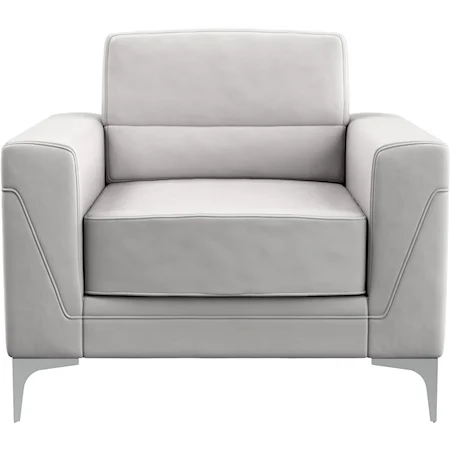 Light Grey Chair PVC