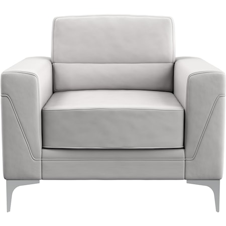 Light Grey Chair PVC