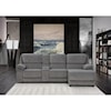 Global Furniture U141 SECTIONAL PANDORA-4 DARK GRY