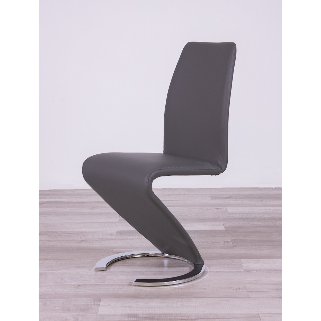 Global Furniture 9002 Grey Horseshoe Dining Chair Set of 2