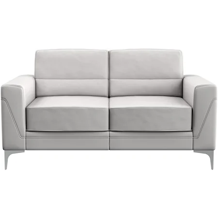 Light Grey Loveseat PVC