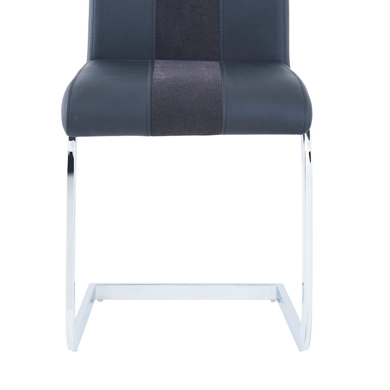 Global Furniture 915 Dining Chair Black with Black Stripe