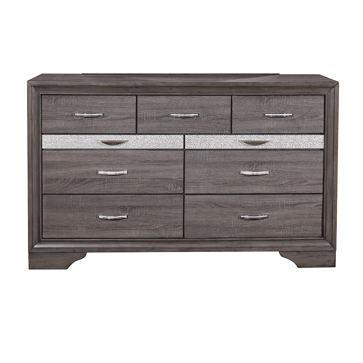 Global Furniture Seville Dresser with Jewelry Drawers