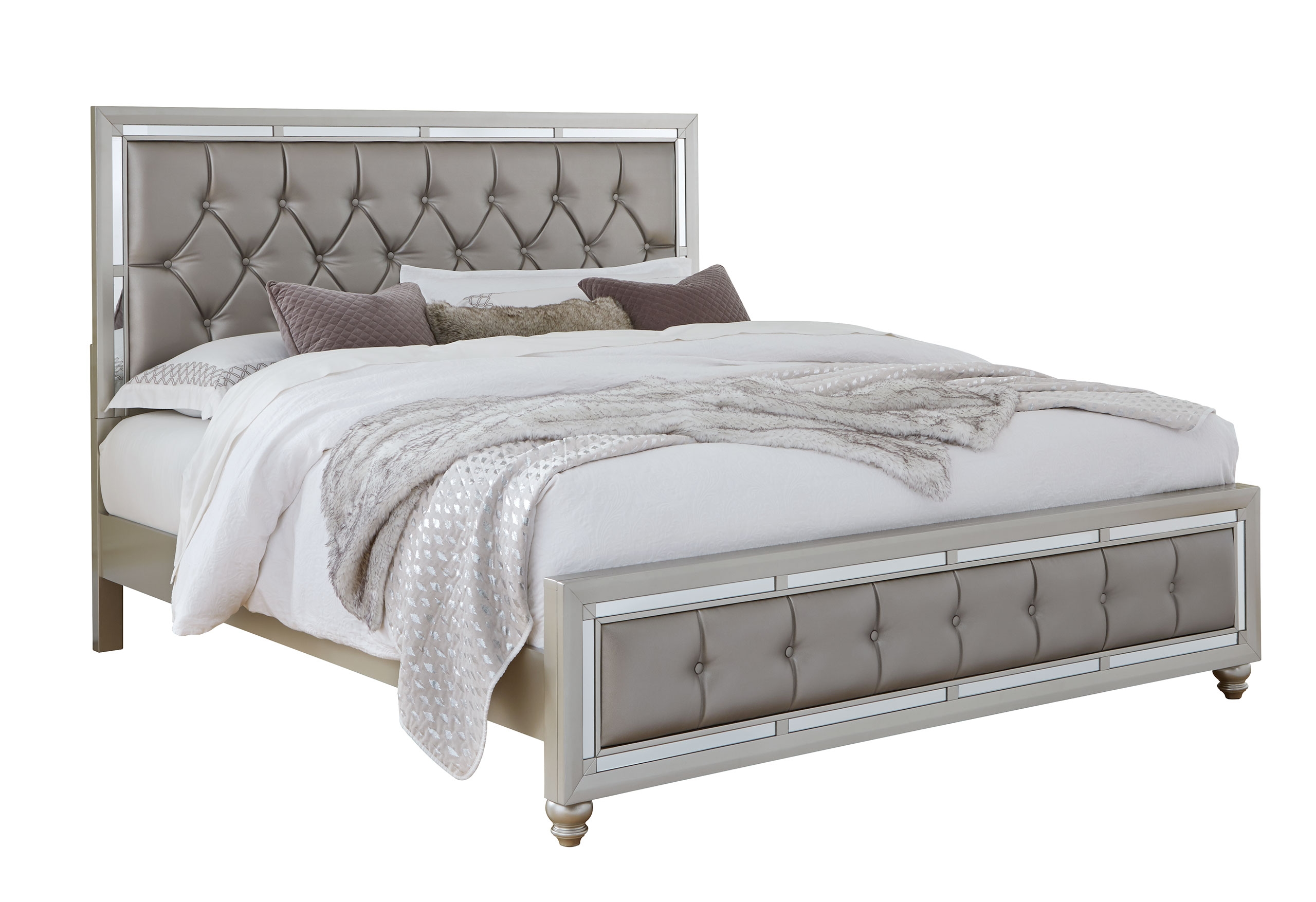 Global Furniture Riley Full Panel Bed