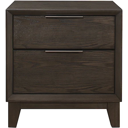 Willow Grey Oak Nightstand