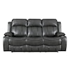 Global Furniture U3120 Grey Power Reclining Sofa