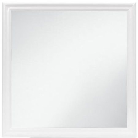 LIGHT UP LOUIE WHITE MIRROR |