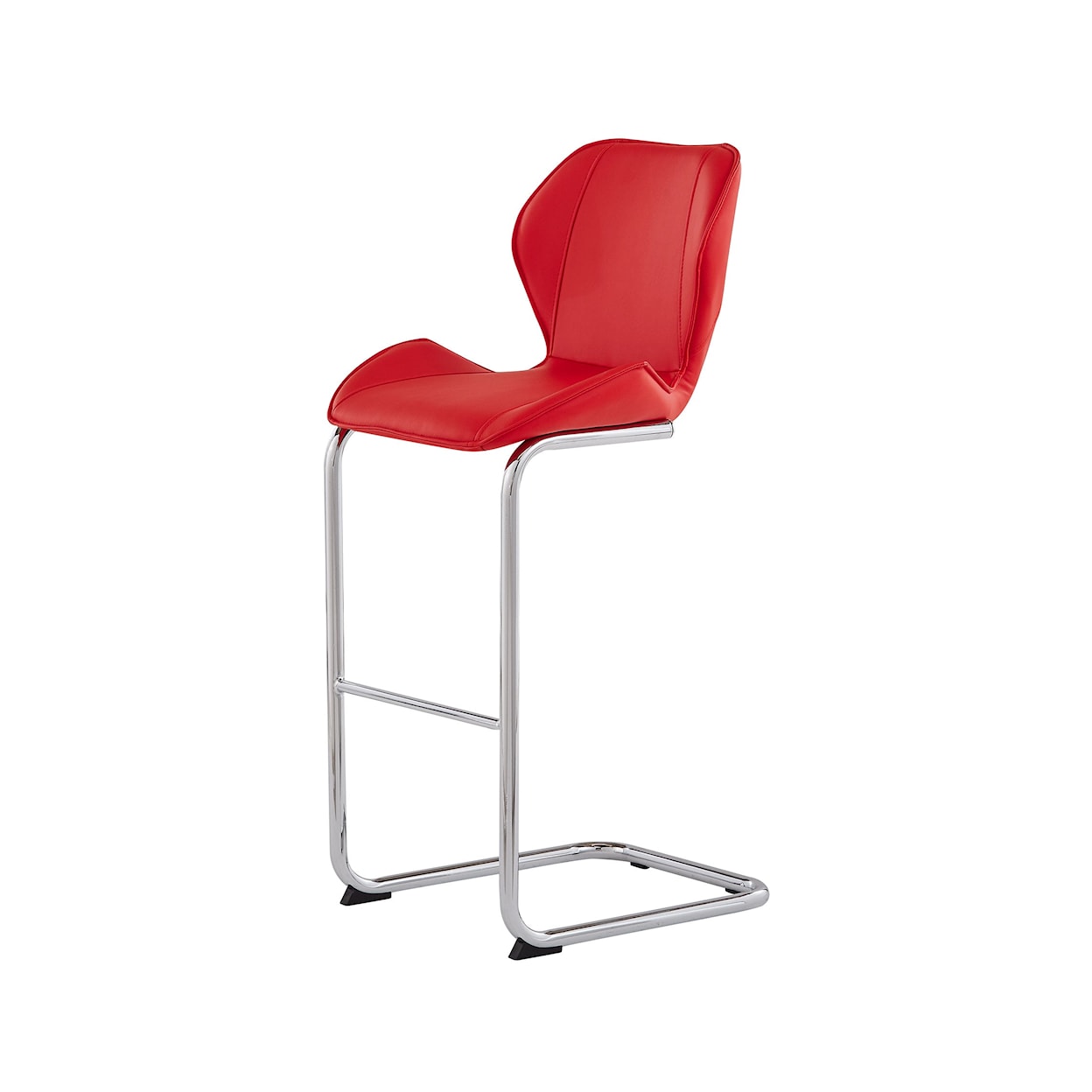 Global Furniture D1446BS Red Bar Stool