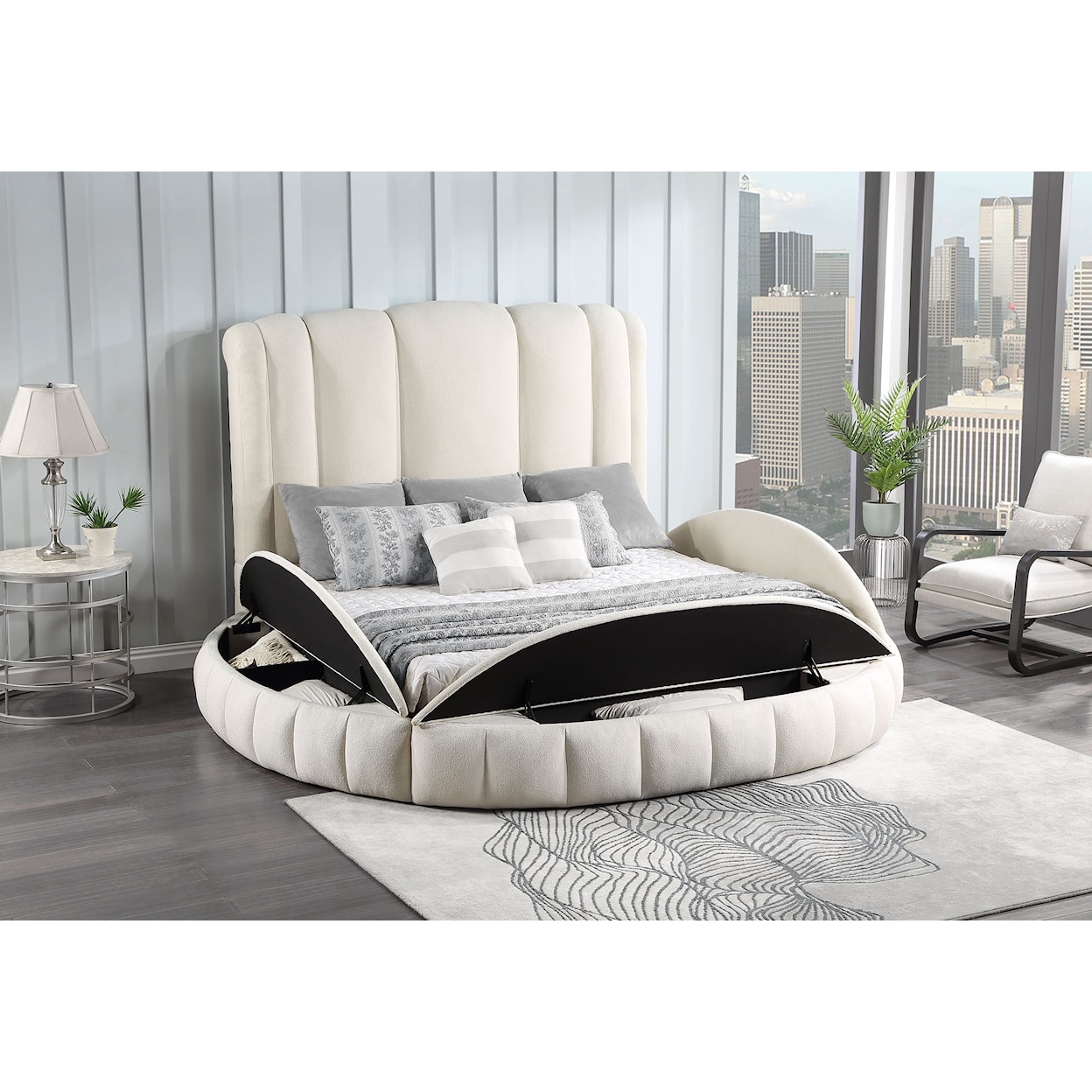 Global Furniture Snow King Bed