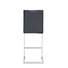 Global Furniture 915 Barstool Grey with Grey Stripe Set of 3