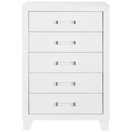 LUCIOUS WHITE CHEST |