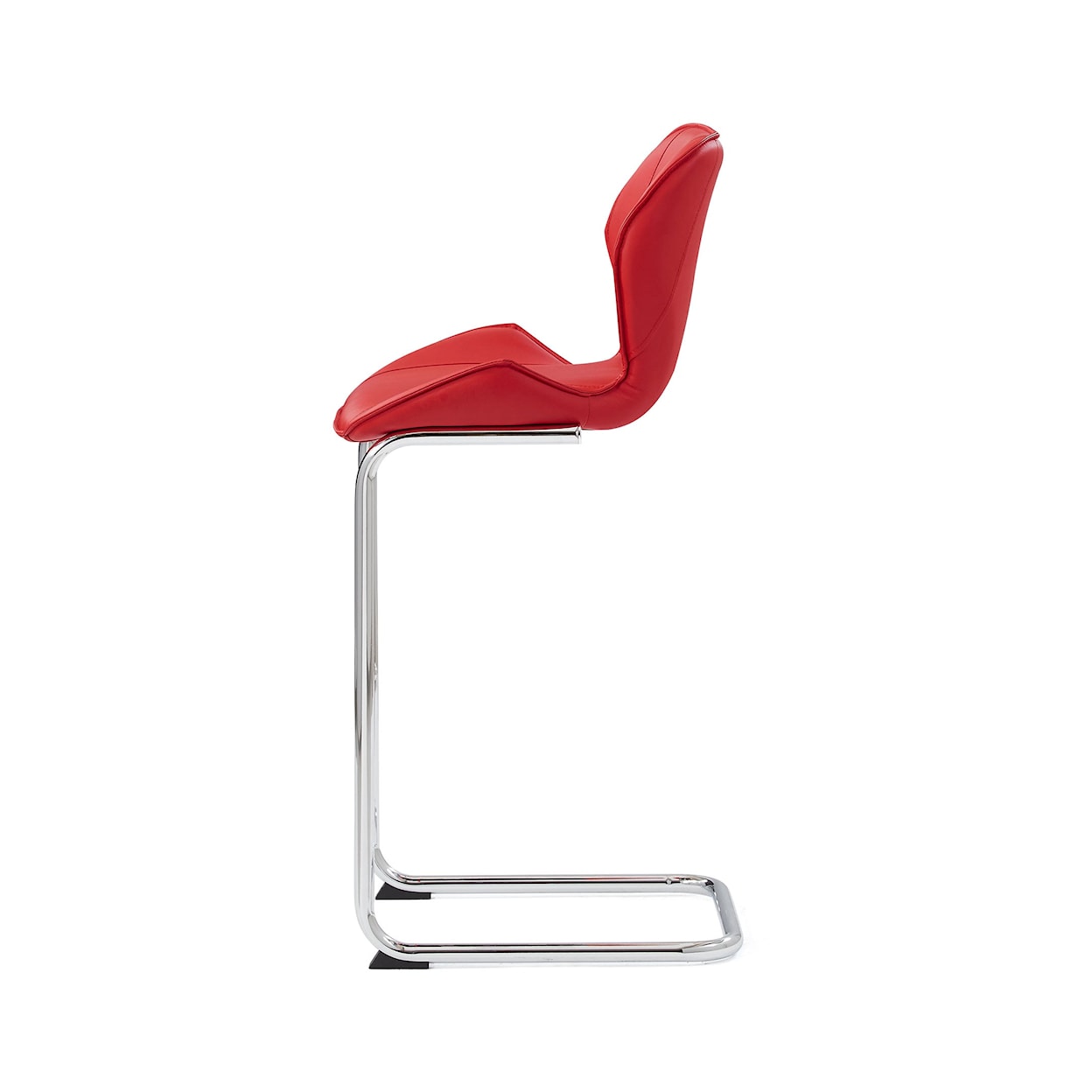 Global Furniture D1446BS Red Bar Stool