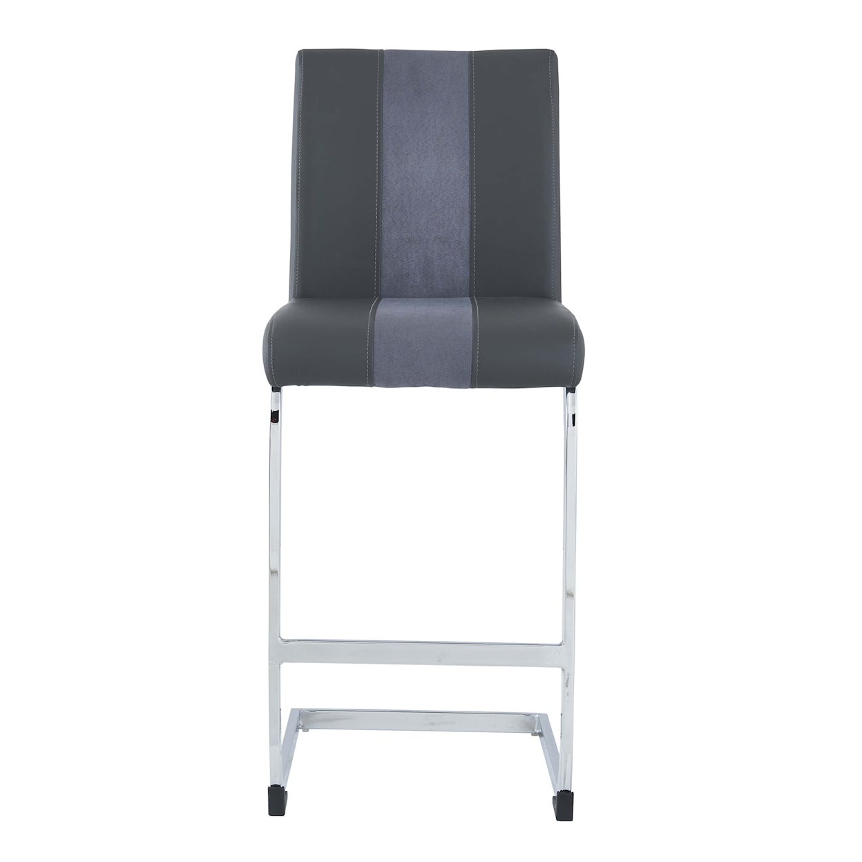 Global Furniture 915 Barstool Grey with Grey Stripe Set of 3
