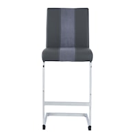 Barstool Grey with Grey Stripe Set of 3