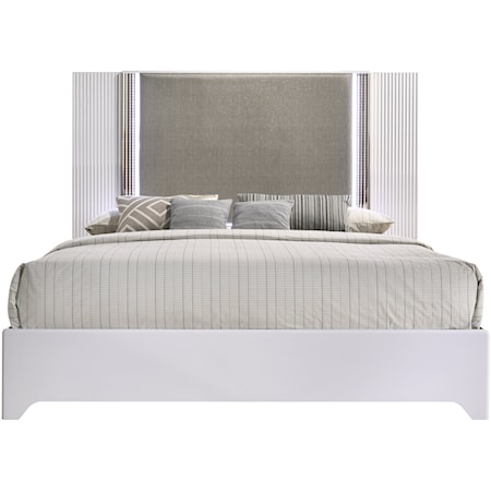 EVEREST WHITE KING BED |