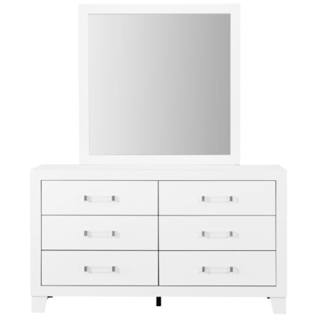 LUCIOUS WHITE DRESSER |