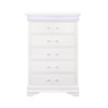 Global Furniture Light Up Louie LIGHT UP LOUIE WHITE CHEST |