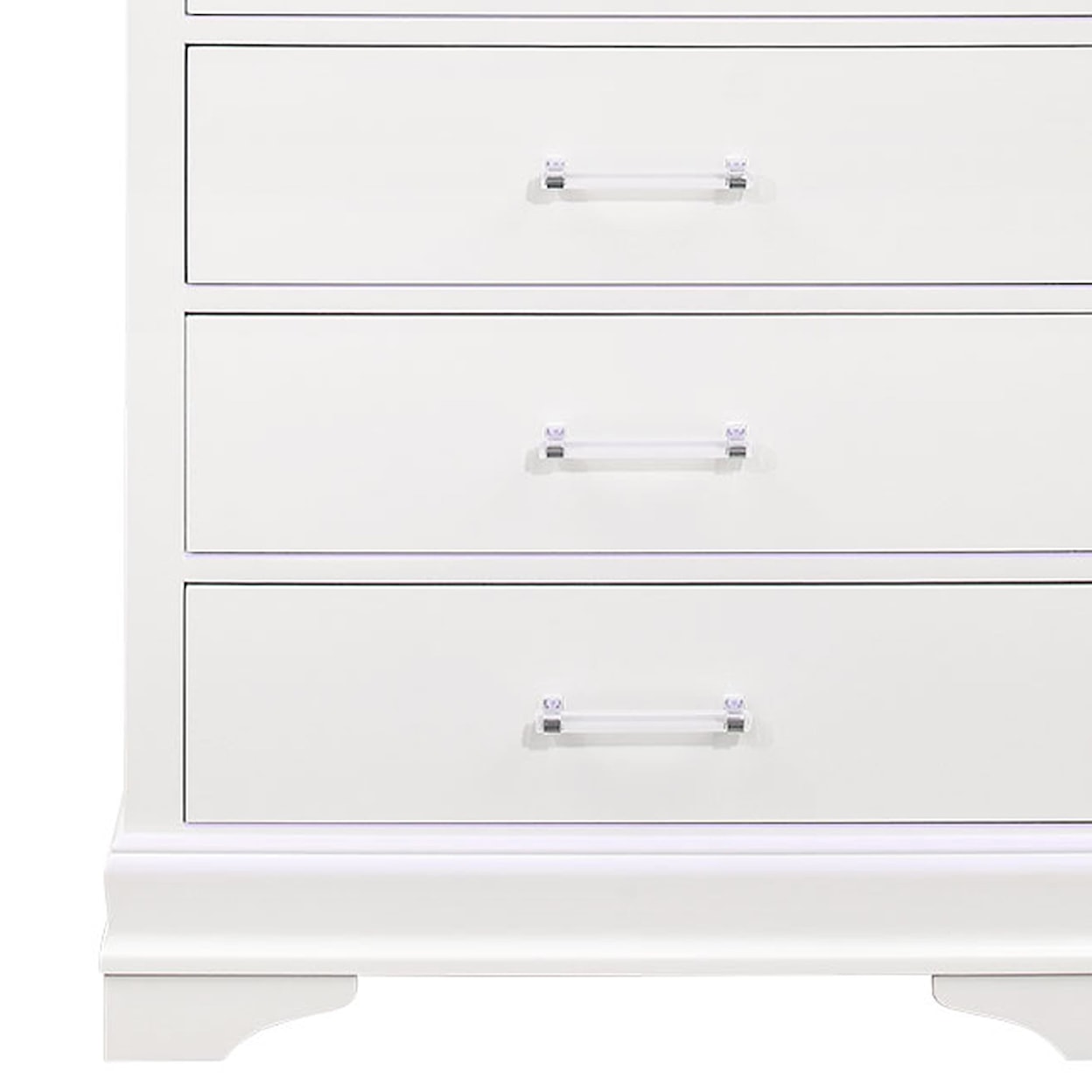 Global Furniture Light Up Louie LIGHT UP LOUIE WHITE CHEST |