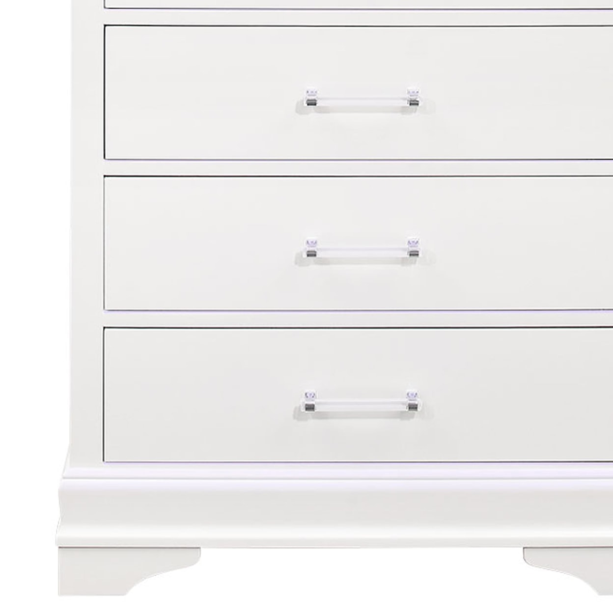 Global Furniture Charlie White Chest