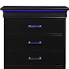 Global Furniture Charlie Black Chest