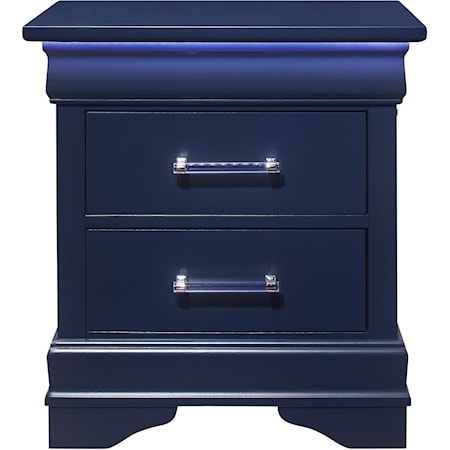 Blue Nightstand