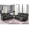 Global Furniture U8517 Grey Glider Recliner