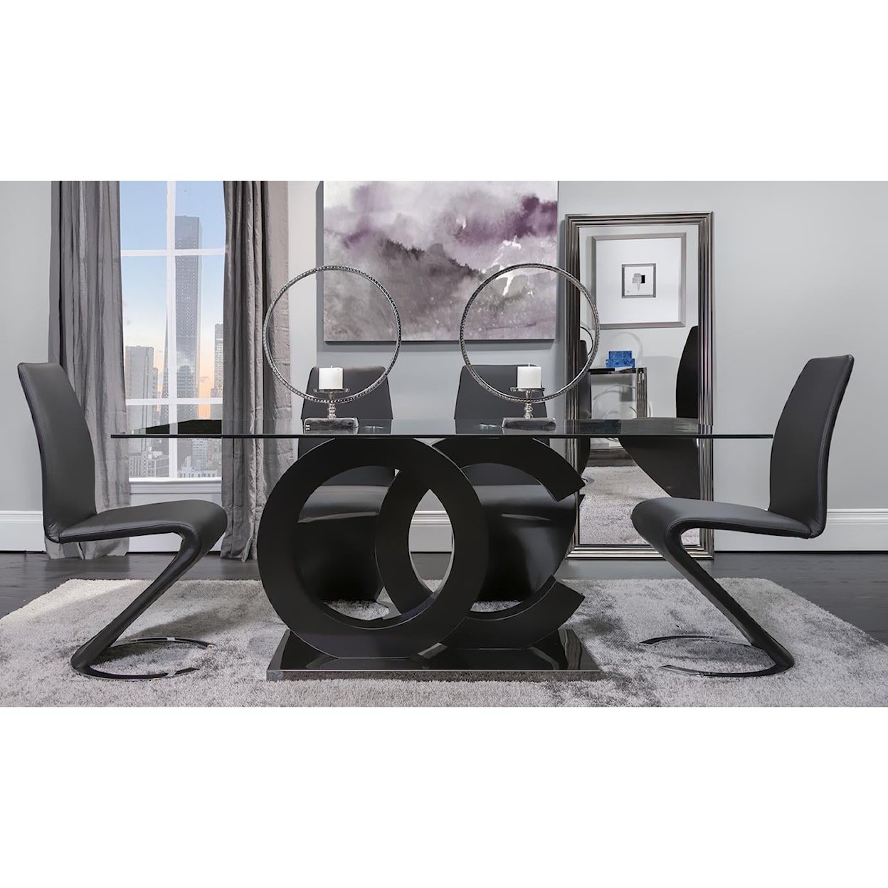 Global Furniture D2207 Dining Table