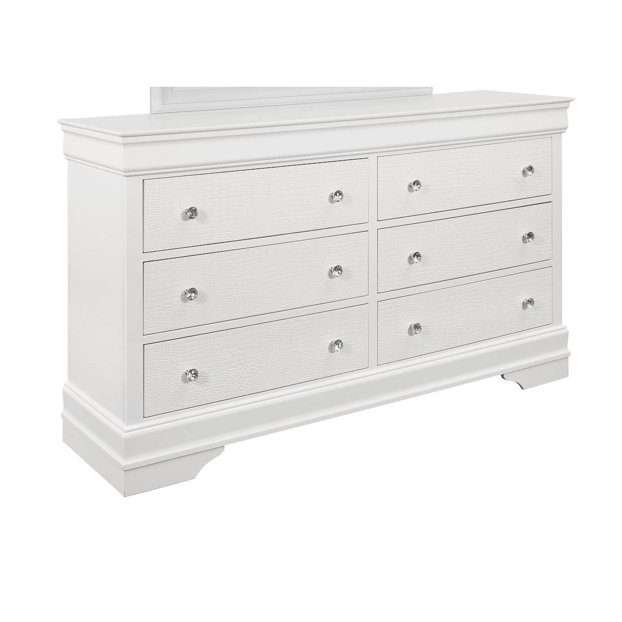 Global Furniture Pompei 6-Drawer Dresser