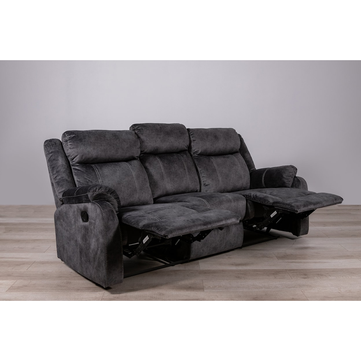 Global Furniture U7303C Reclining Sofa W/ Drop Down Table & Drawer