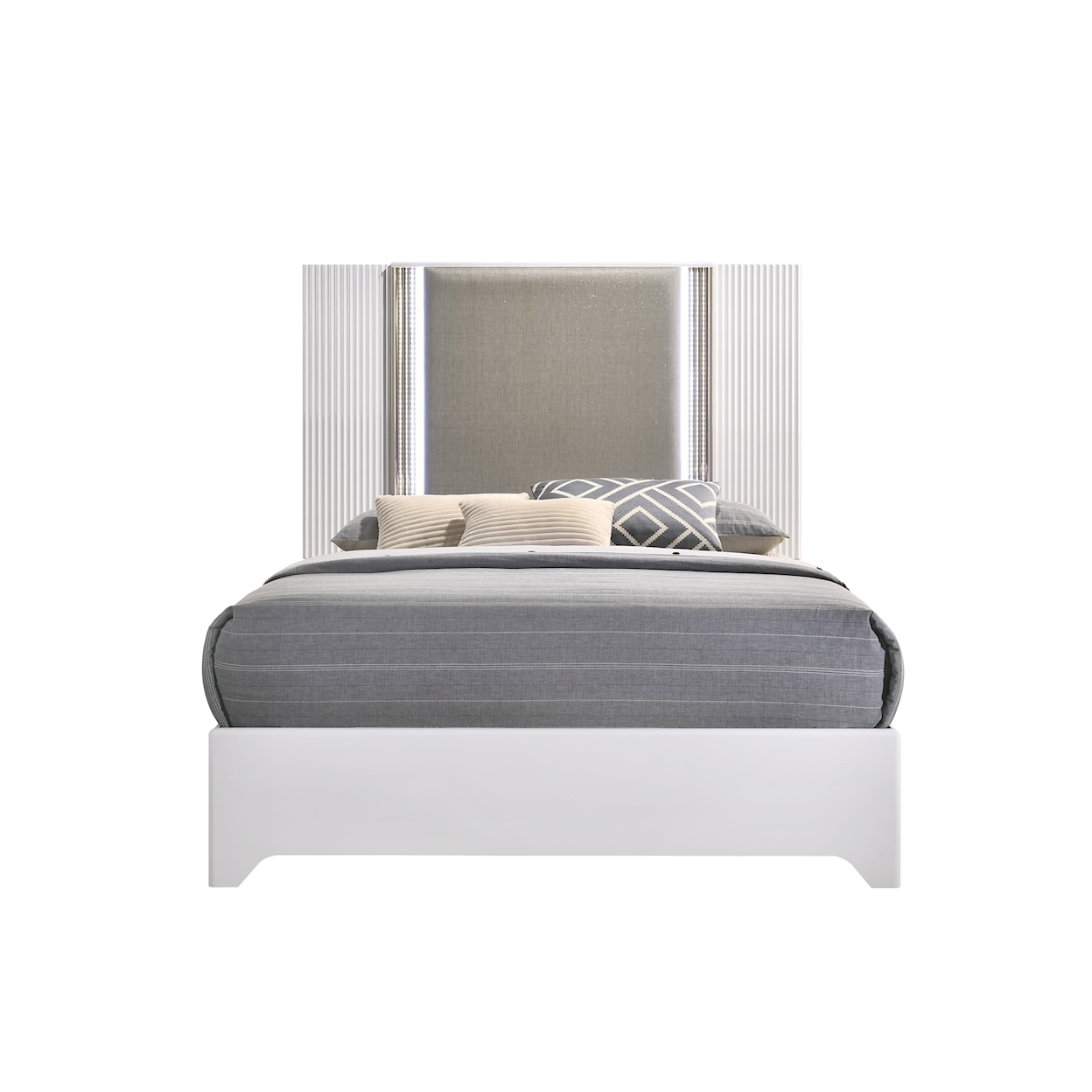 Global Furniture Everest EVEREST WHITE QUEEN BED |
