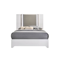 EVEREST WHITE QUEEN BED |