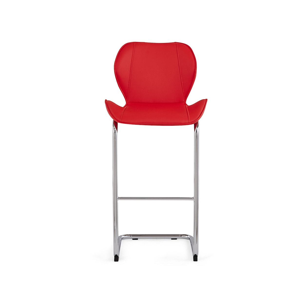 Global Furniture D1446BS Red Bar Stool