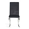 Global Furniture D858 Velvet Dining Chair