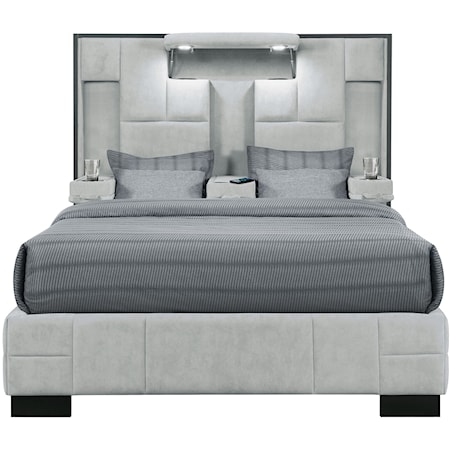 QN BD HEADBOARD, FOOTBOARD AND SLATS