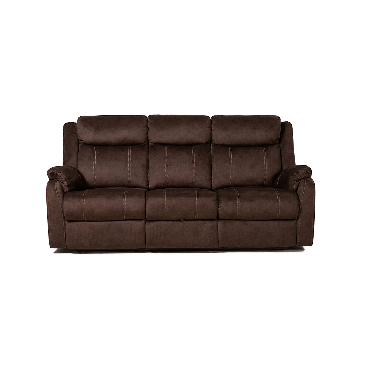 Global Furniture U7303C Reclining Sofa W/ Drop Down Table & Drawer